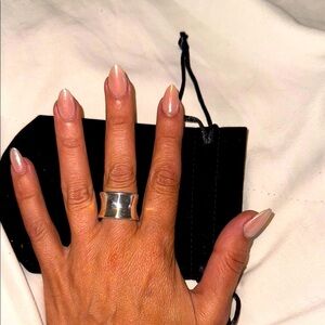 Vintage 1999 925 Silver Band Ring